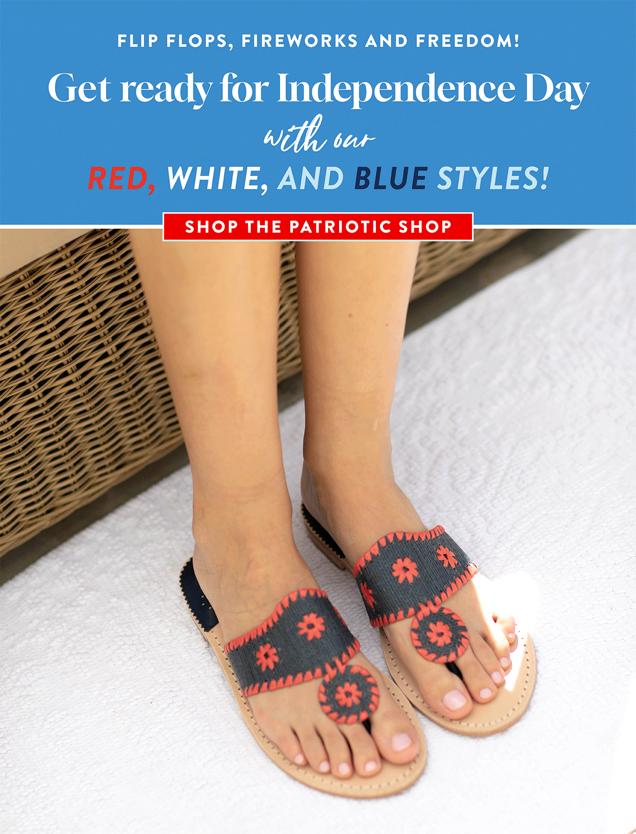 Our Patriotic Shop Is Open! 🎇 Jack Rogers