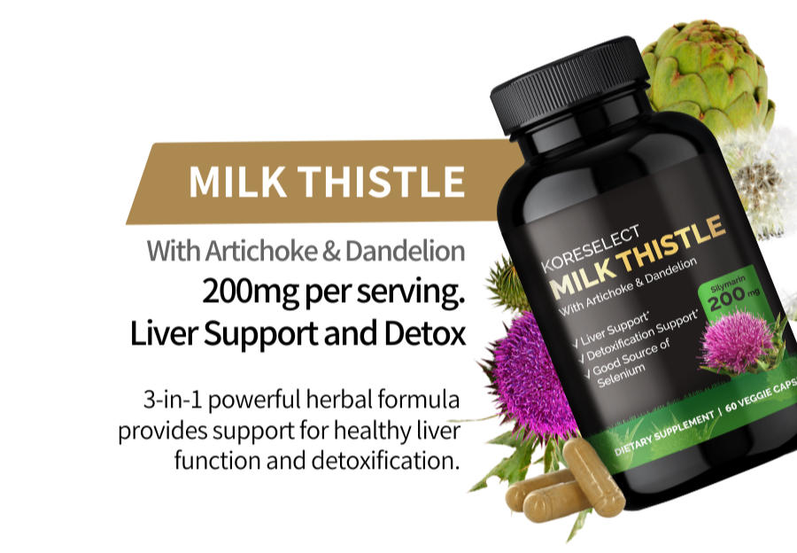 Launch Sale! 🎉Koreselect Ashwagandha, Beet Root, and Milk Thistle