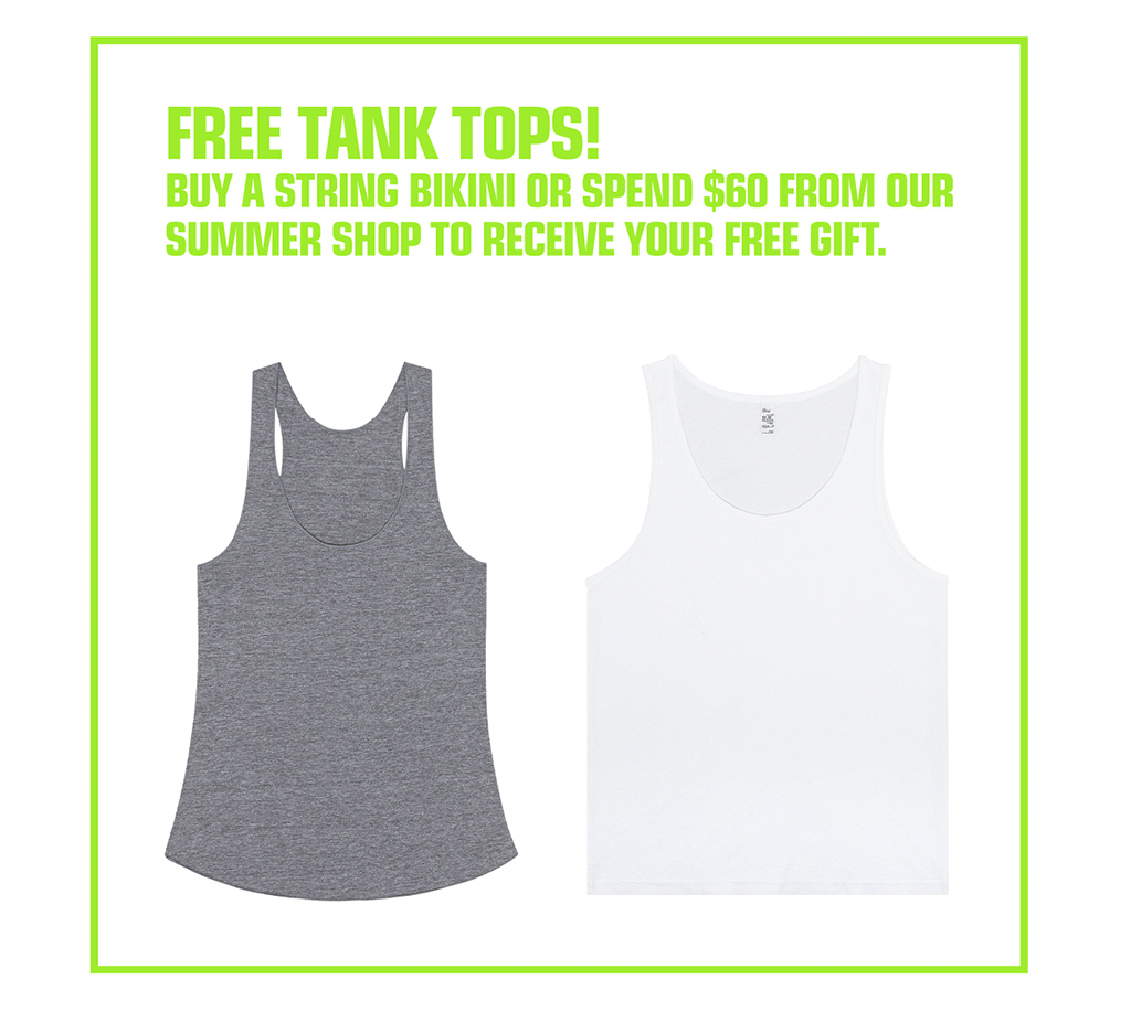 String Bikinis. Los Angeles Apparel